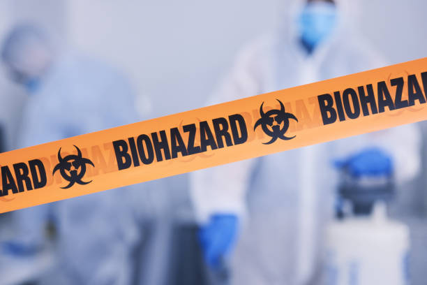 Professional Infectious Disease Decontamination technician working in Winfred, SD